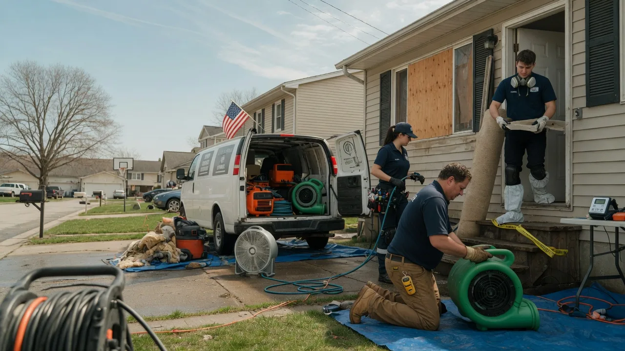Water Damage Restoration in Vincent, AL near me